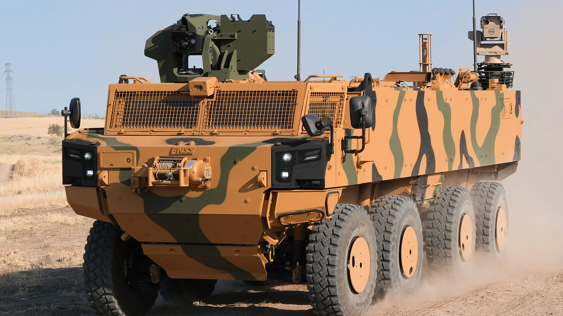 Nükleer bomba korumalı PARS İZCİ envanterde: 8x8 KBRN aracında yok yok