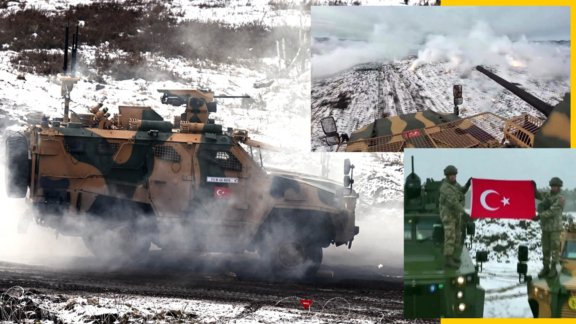 UKSS'li KİRPİ-2 Kuzey Almanya'da böyle ateş etti