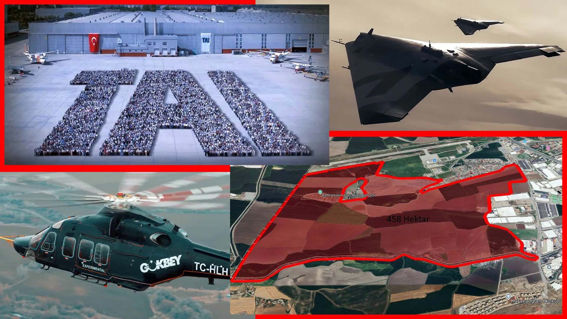TUSAŞ seri üretimi ikiye katlıyor: Maraş'taki tesis Kahramankazan'daki kadar büyük olacak